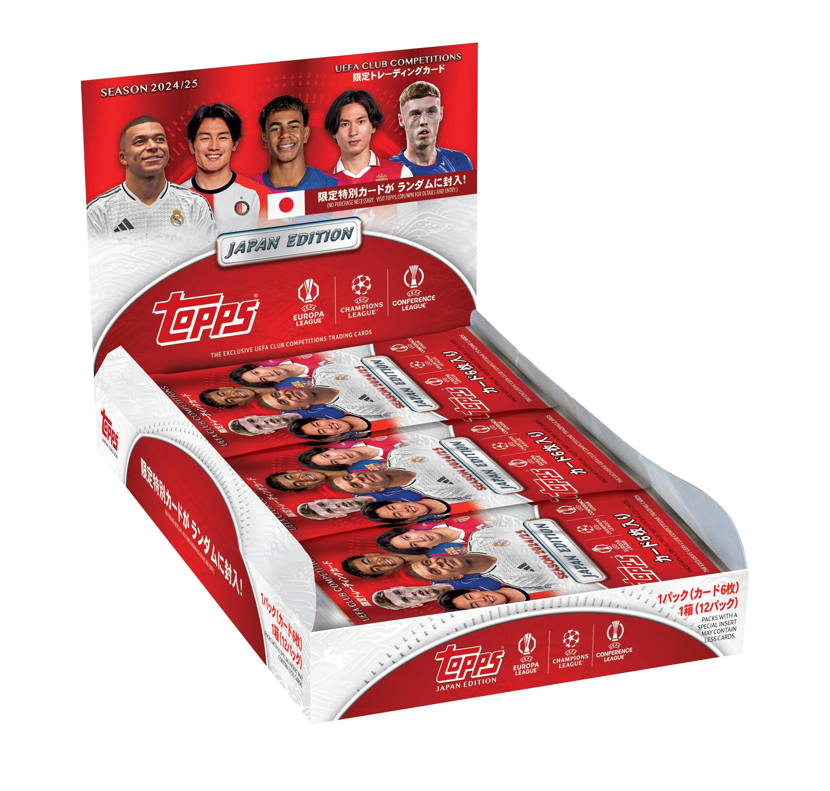 2024-25 TOPPS Japan Edition UEFA Club Competitions