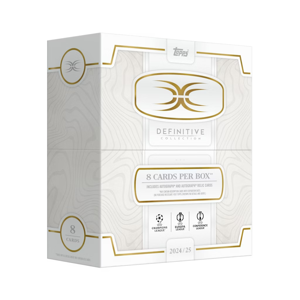 2024-25 TOPPS Definitive Collection UEFA Club Competitions