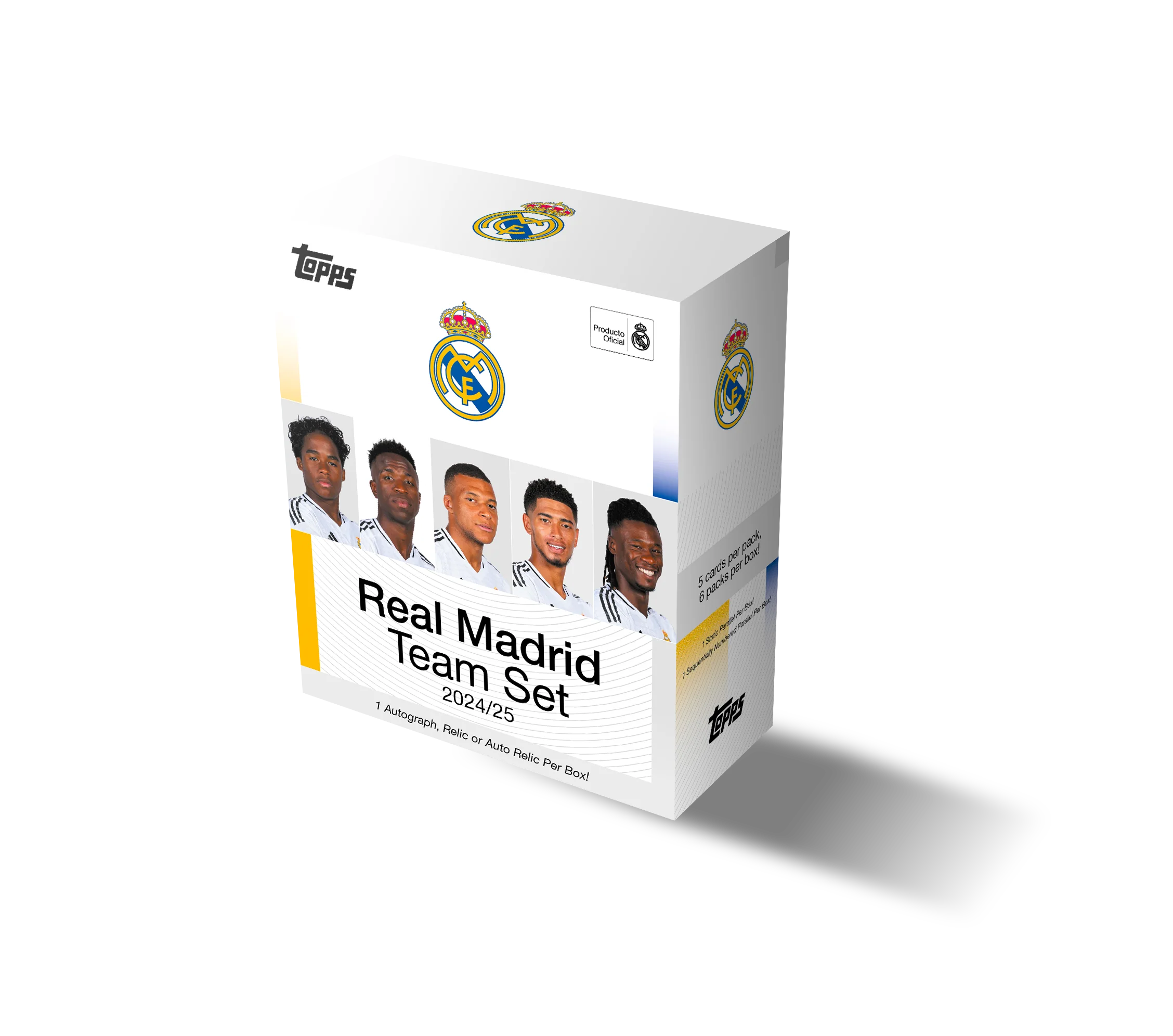 2024-25 TOPPS Real Madrid Team Set