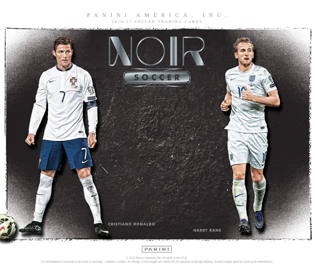 2016 PANINI Noir Fußball