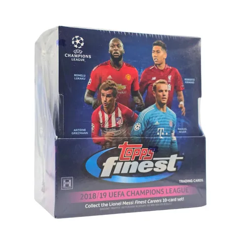 2018-19 TOPPS Finest UEFA Champions League Soccer