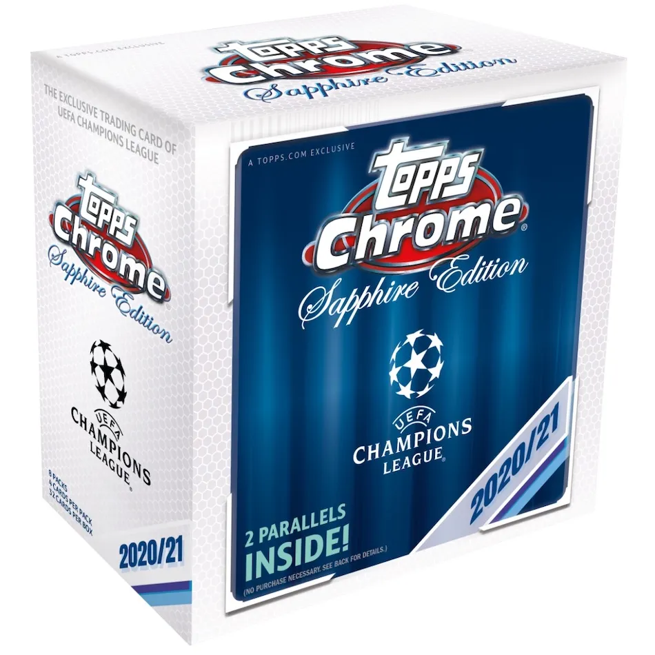 2020 TOPPS UEFA Chrome Sapphire
