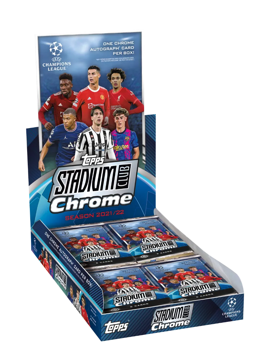 2021 TOPPS UEFA Champions League Stadium Club Chrome