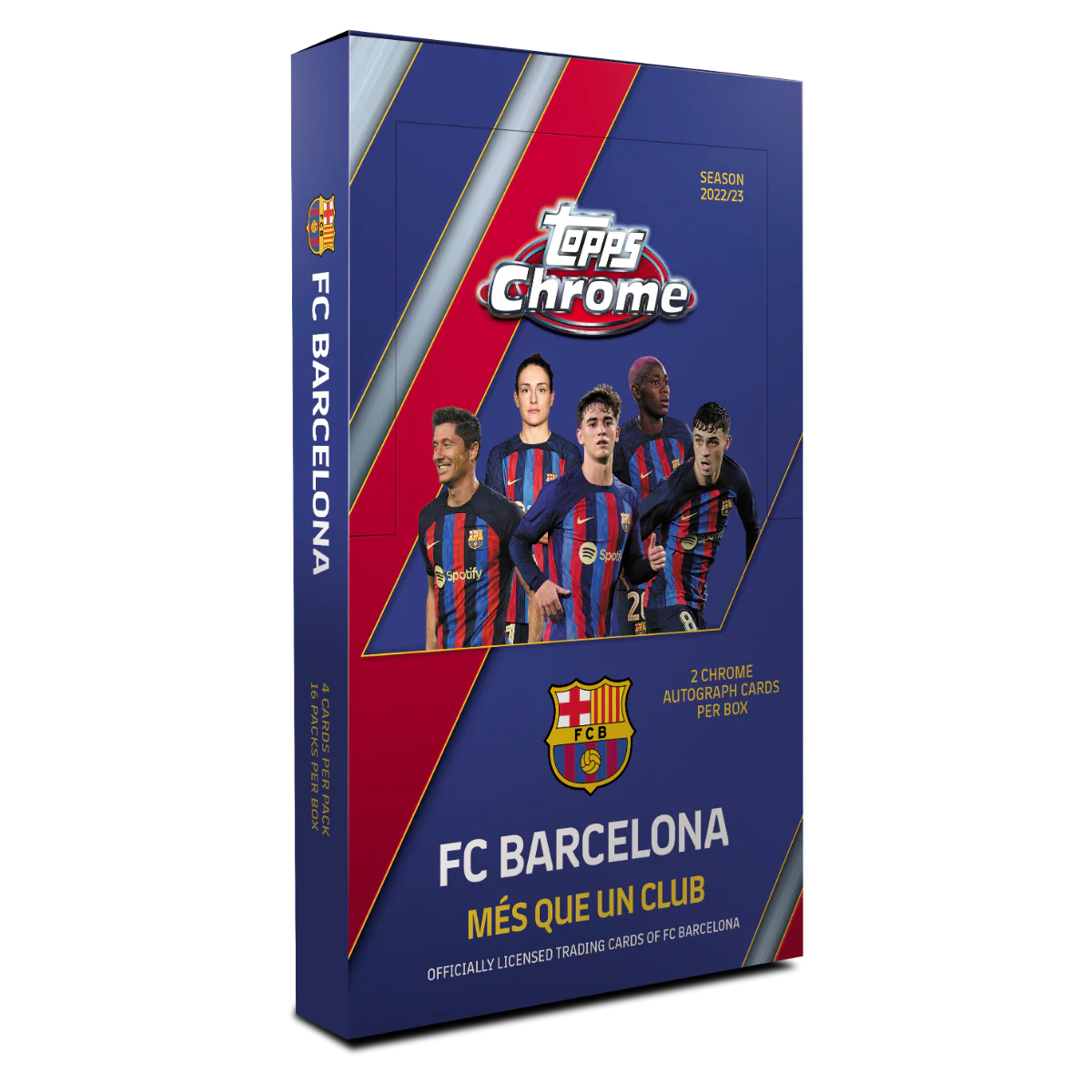 2022-23 TOPPS FC Barcelona Chrome: Més Que Un Club