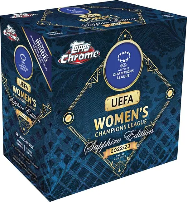 2022-23 TOPPS UEFA Womens Champions League Chrome Sapphire