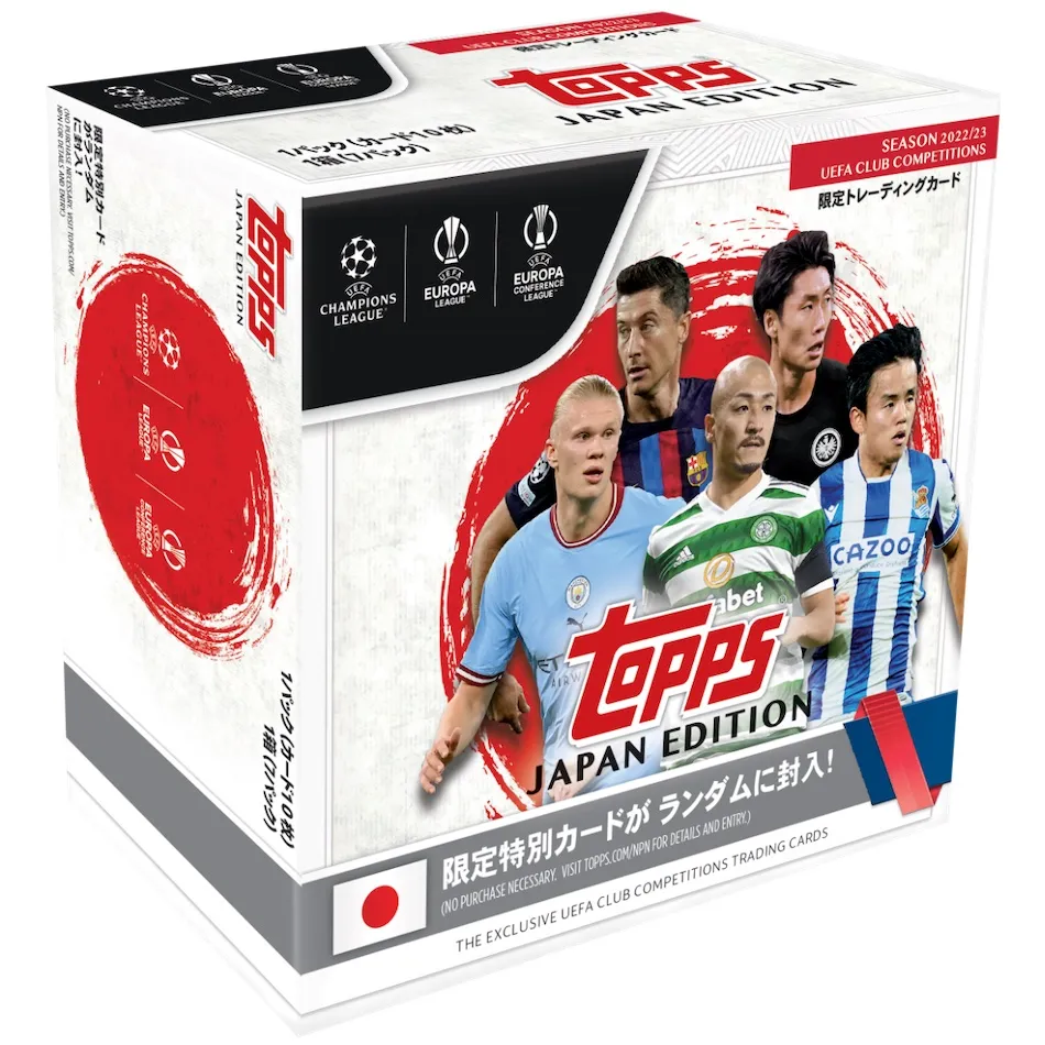 2022 TOPPS UEFA CL Japan Edition