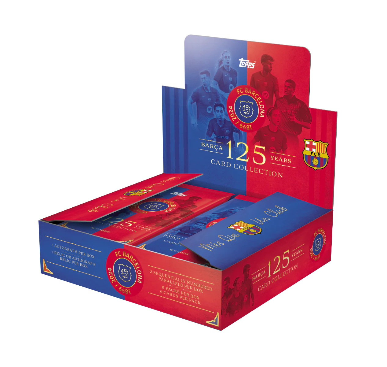 2024-25 TOPPS FC Barcelona 125th Anniversary
